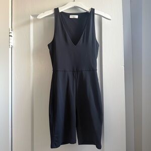 Babaton Black Contour V-Neck Jumpsuit